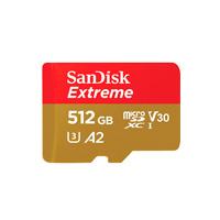 MEMORIA SANDISK MICRO SDXC 512GB EXTREME 190MB/S 4K CLASE 10 A2 V30 C/ADAPTADOR SDSQXAV-512G-GN6MA MEMORIA SANDISK MICRO SDXC 512GB EXTREME 190MB/S 4K CLASE 10 A2 V30 C/ADAPTADOR SDSQXAV-512G-GN6MA